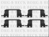 BORG & BECK BBK1447 Accessory Kit, disc brake pads